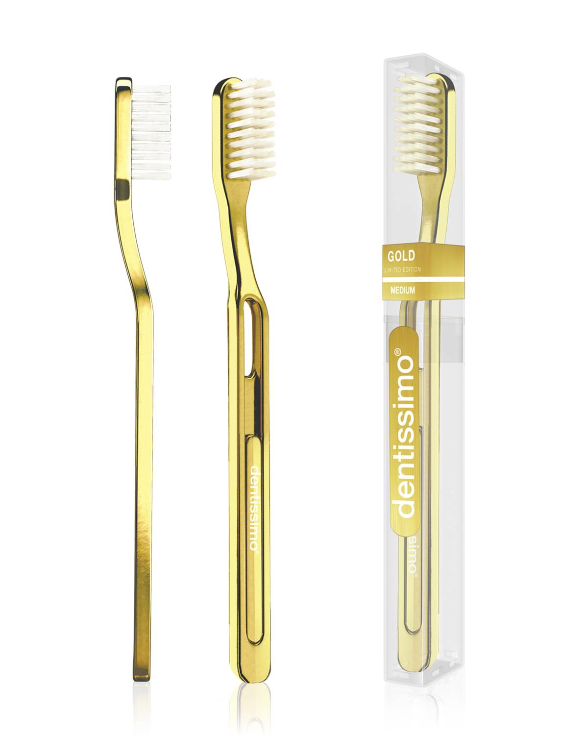 Зубная щетка GOLD Medium 