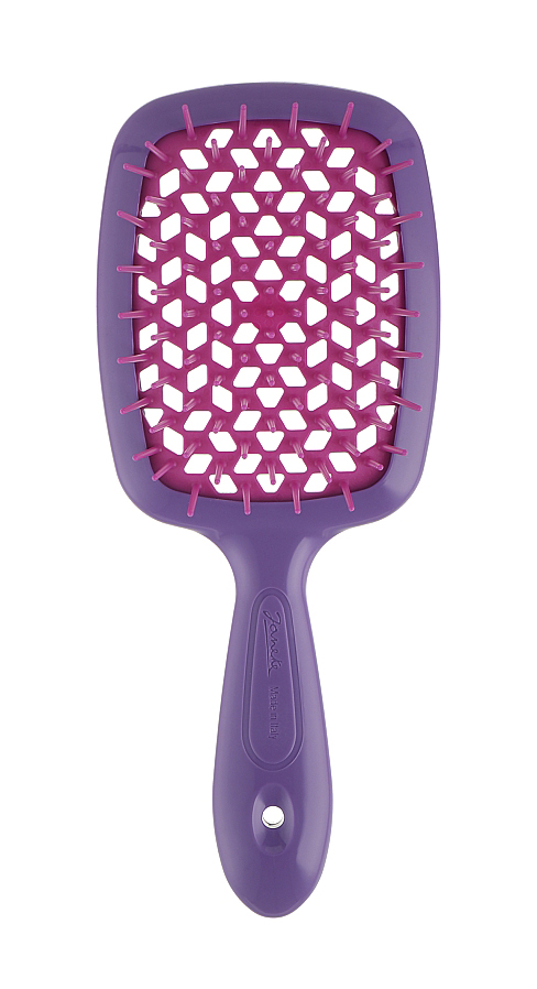 Superbrush Щетка для волос фуксия с малиной