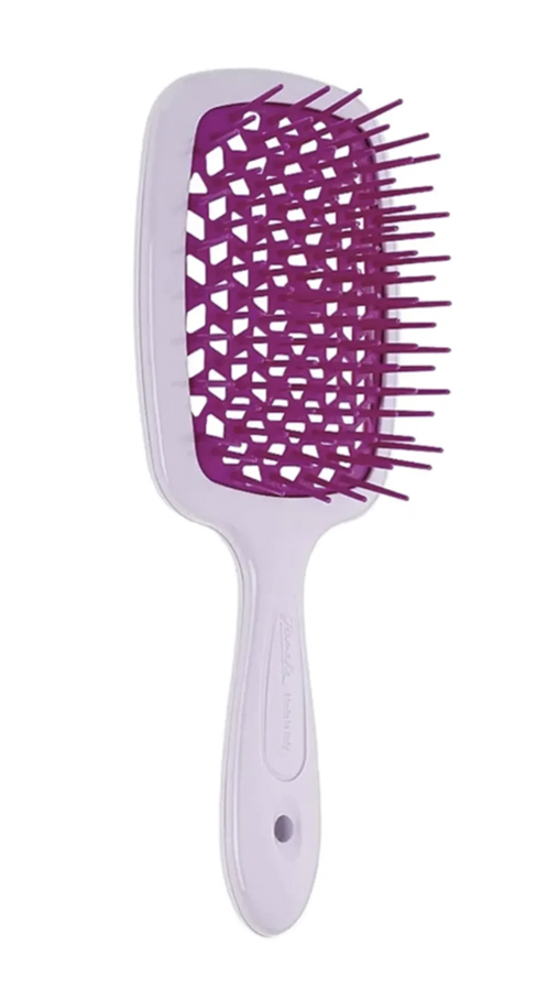 Superbrush Щетка для волос лавандовая с фуксией