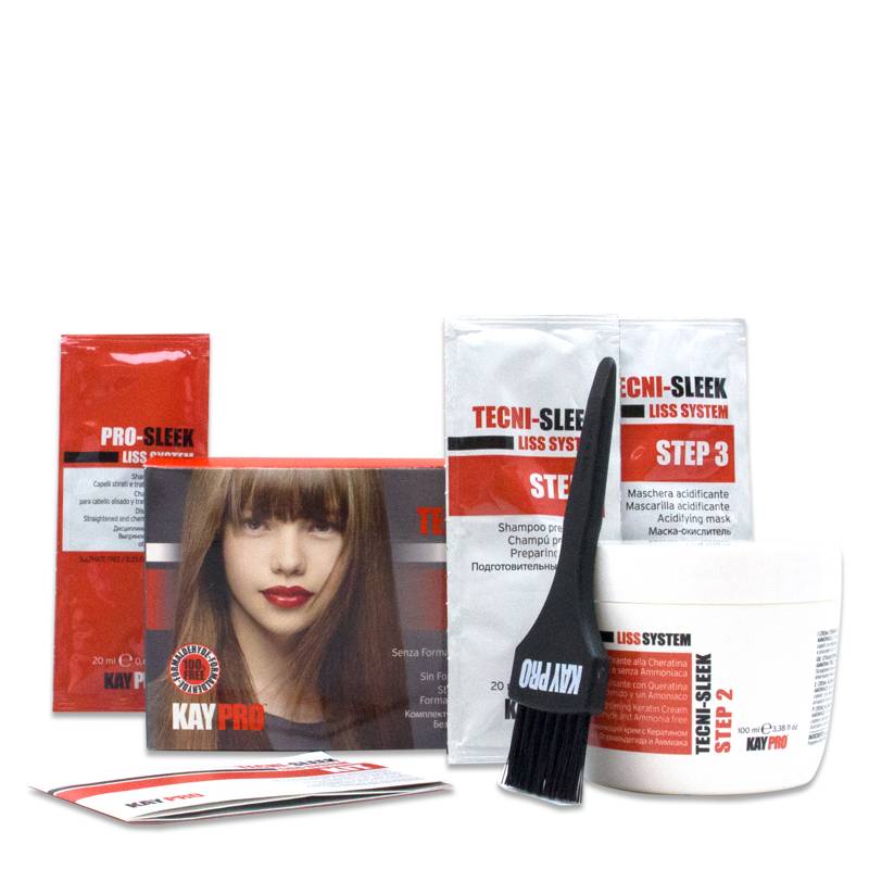 Liss System TECNI-SLEEK Комплект кератину для випрямлення