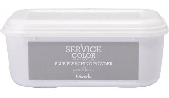 THE SERVICE COLOR Знебарвлююча пудра Blue