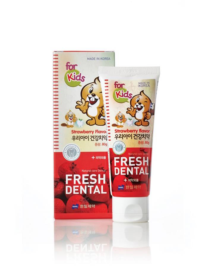 Fresh Dental зубная паста детская Клубника