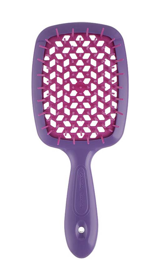 Superbrush Small Щетка для волос фуксия с малиновым