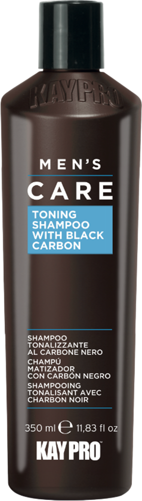 Men's Care Тонирующий шампунь с черным углем