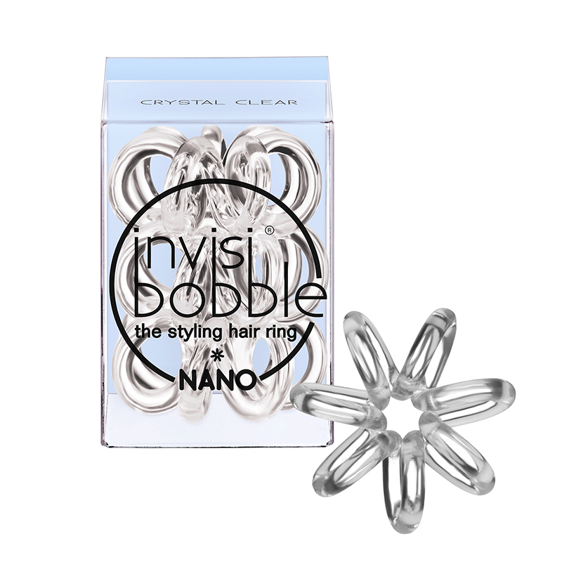 Резинка-браслет для волос NANO Crystal Clear