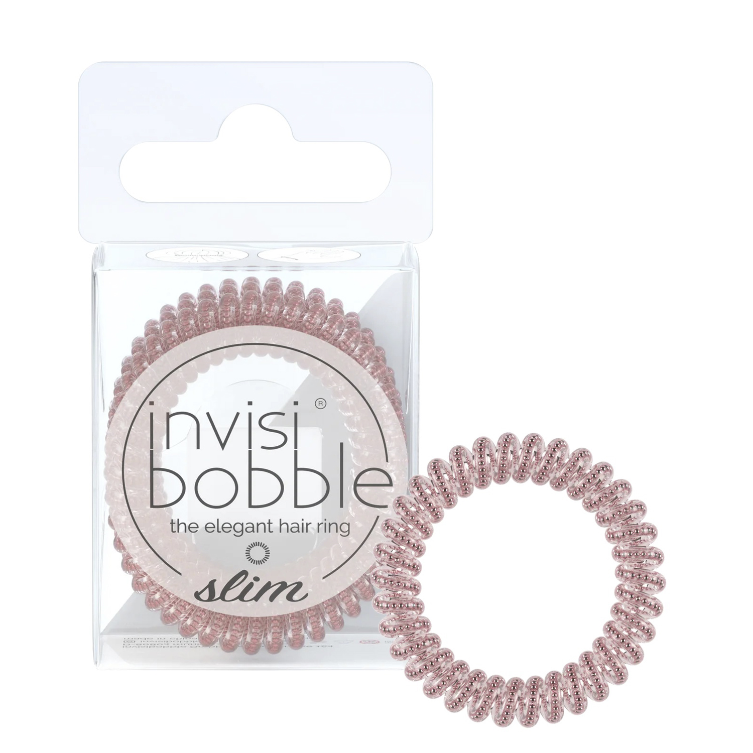 Резинка-браслет для волос SLIM Pink Monocle
