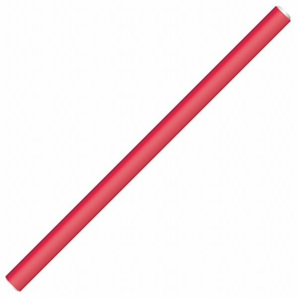 Hairway Гибкие бигуди  красные длина 25 см d 13