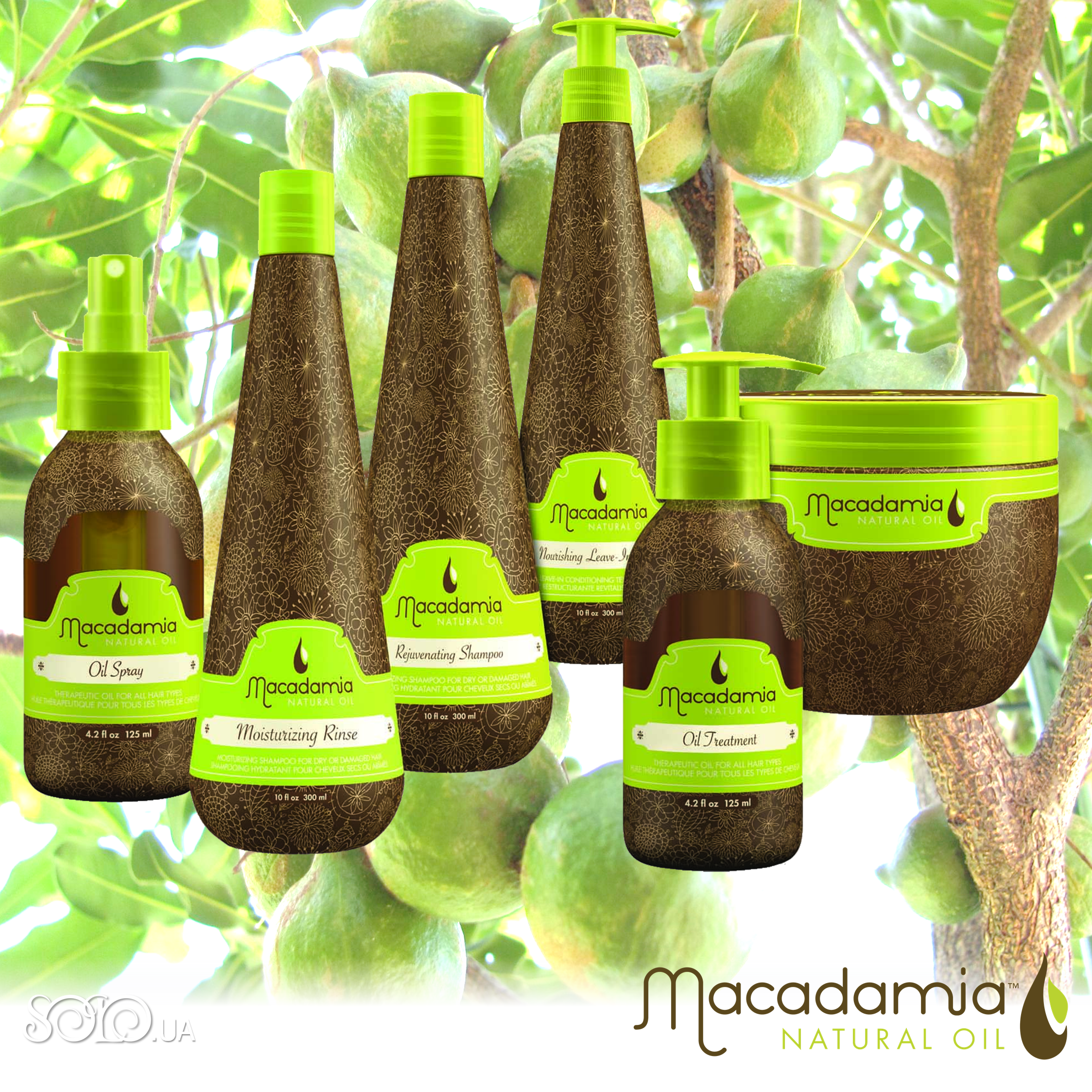 Macadamia Oil и Macadamia Professional