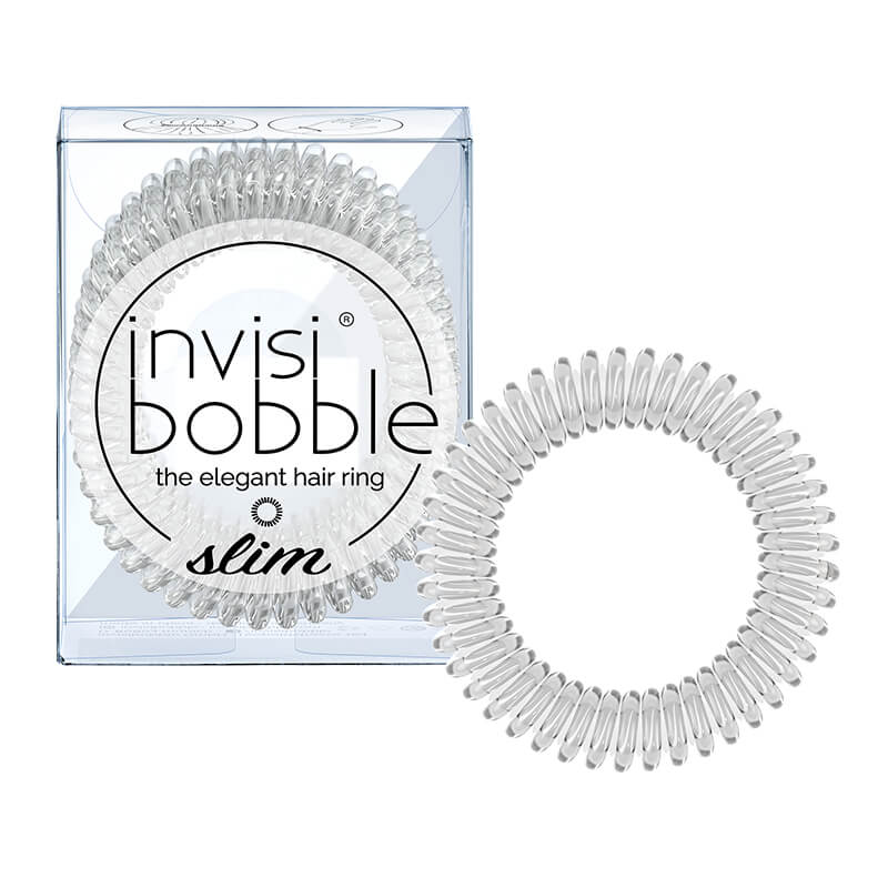 Резинка-браслет для волос SLIM Crystal Clear
