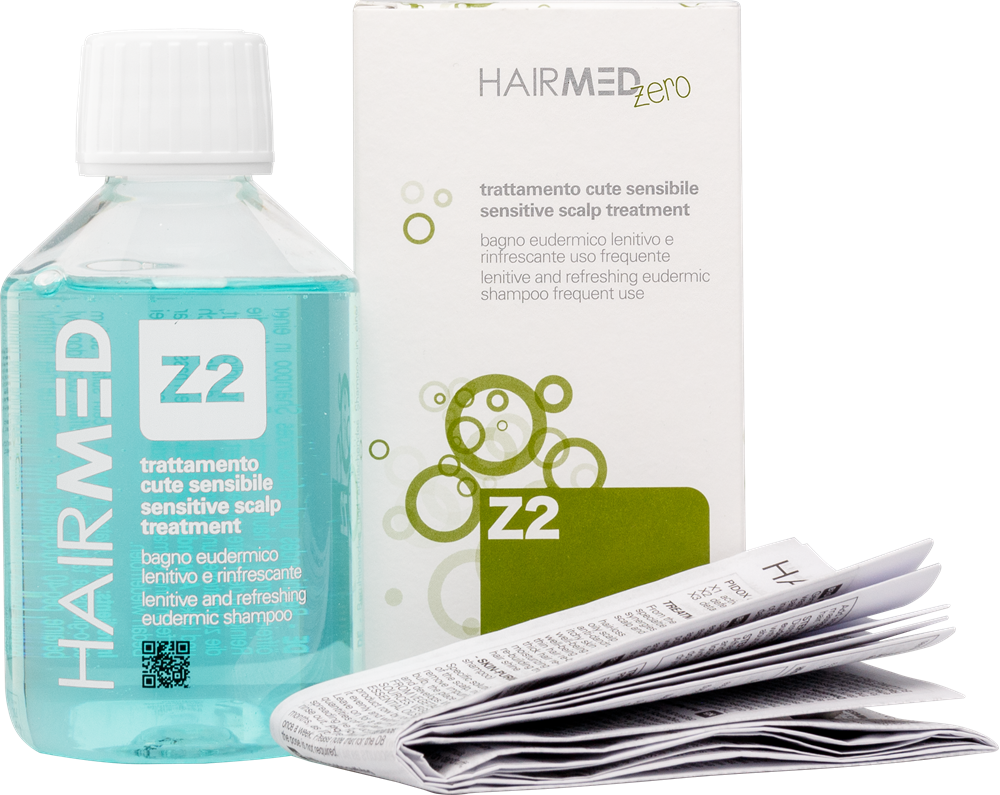 Z2 Еудермальний заспокійливий шампунь для чутливої шкіри голови