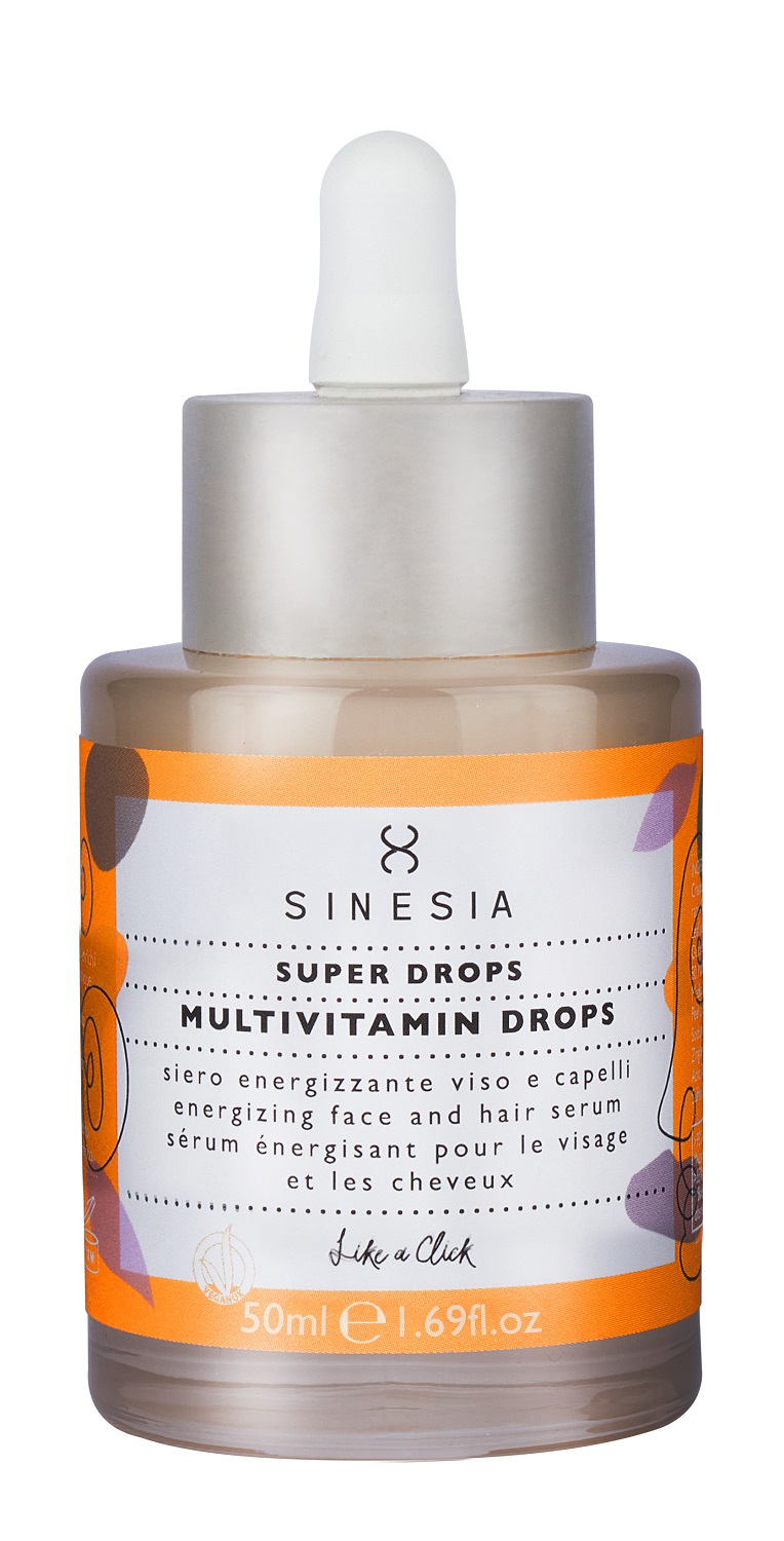 SUPER DROPS Мультивитаминный серум для лица и волос