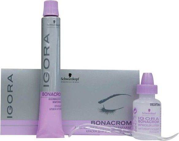 Igora Bonacrom Фарба для брів та вій Чорна