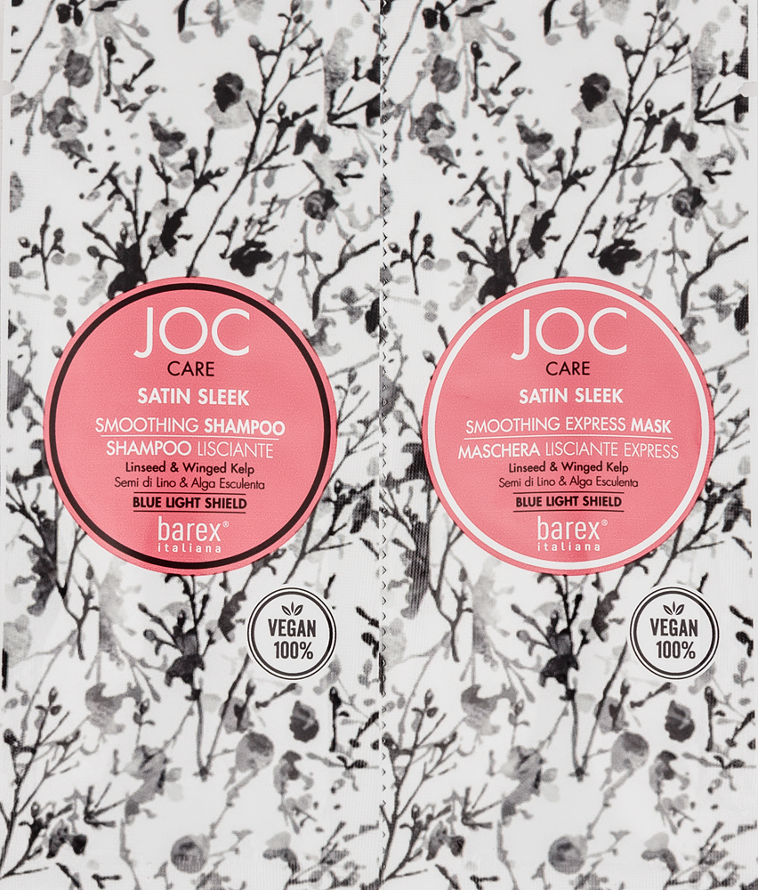 JOC CARE Smoothing Шампунь+Маска 100% Vegan 10+10мл