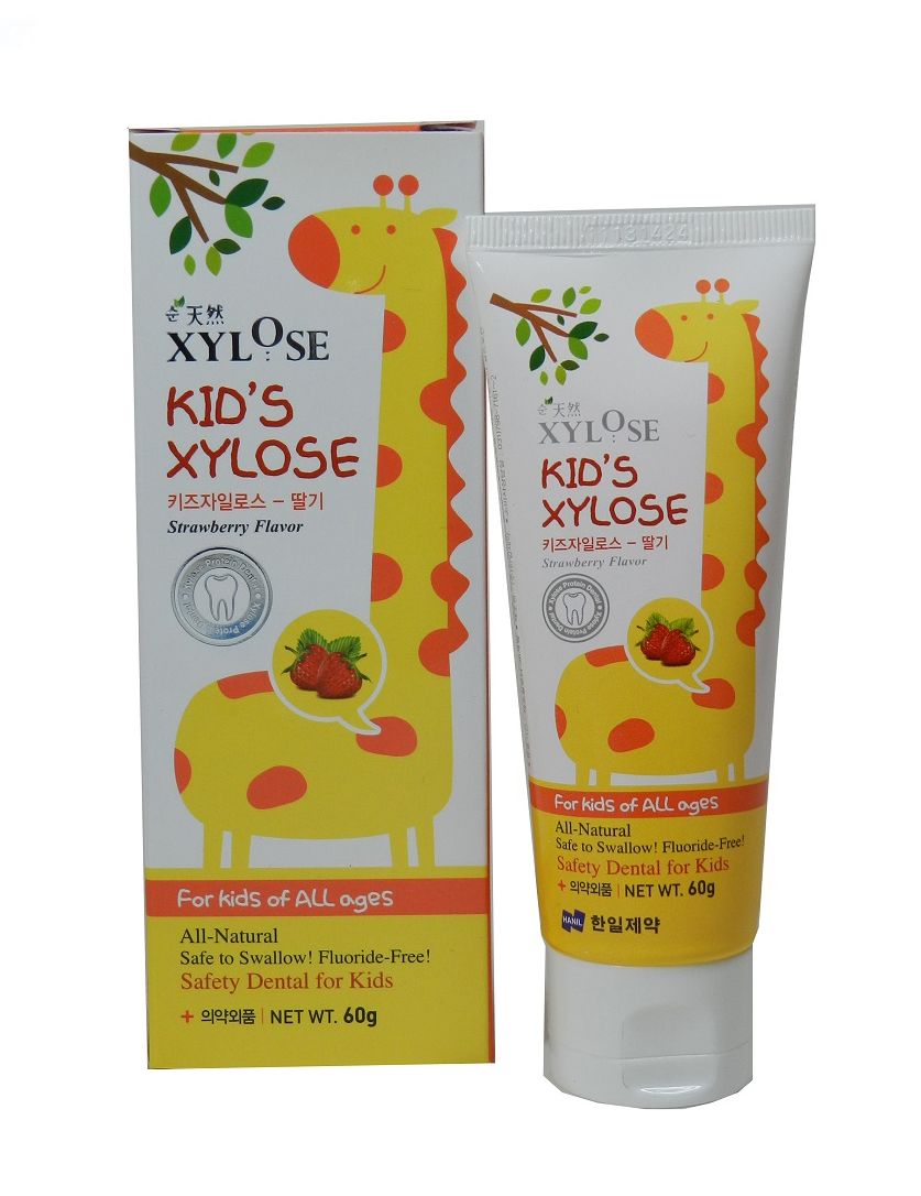 Xylose Kids Полуниця зубна паста для дітей