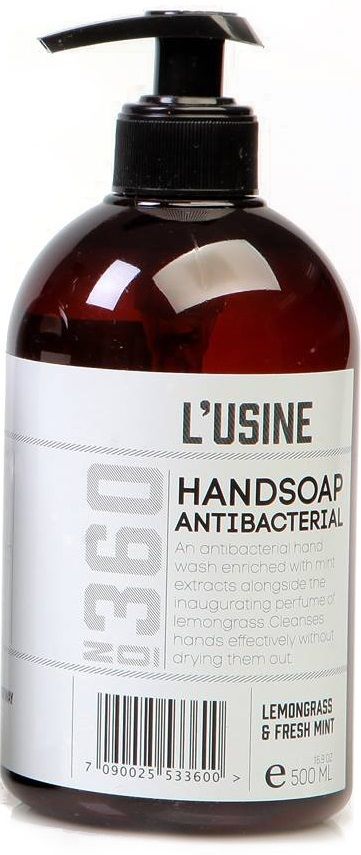 Elle Basic L`Usine Антибактериальное мыло для рук Лимон-Свежая мята