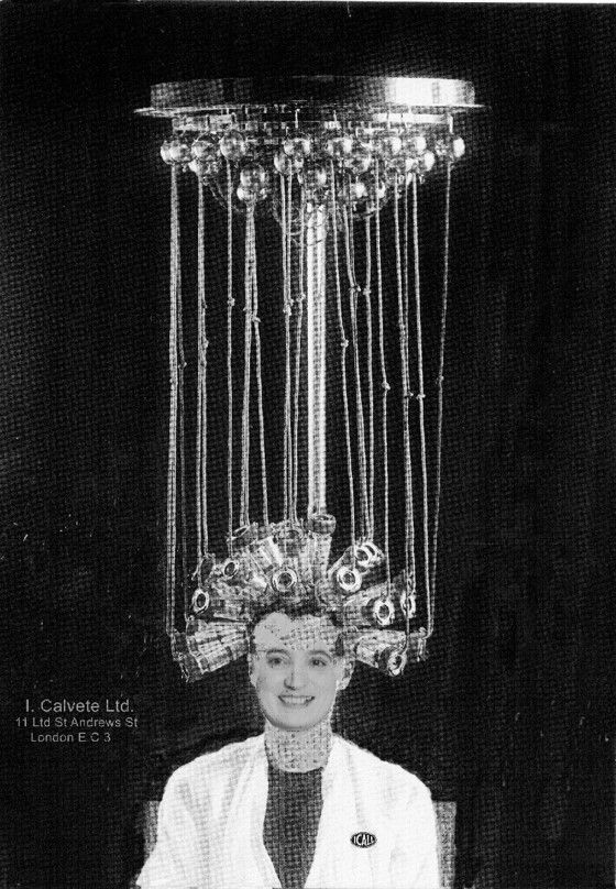 Прибор для завивки волос (1939).