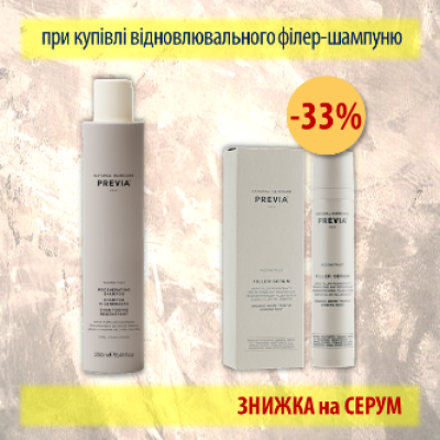 Previa Reconstruct shampoo + serum -37%