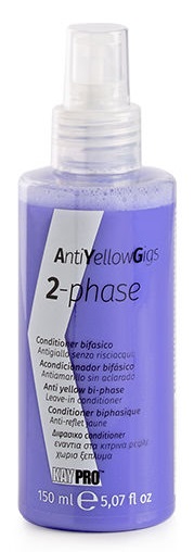 Anti Yellow Gigs Двухфазный несмываемый спрей с антижелтым эффектом